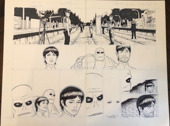 Nowhere Men 12 pg. 3-4 by Dave Taylor